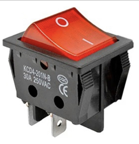 SWITCH BALANCIN GRANDE INDUSTRIAL 30A 220V - comprar en línea