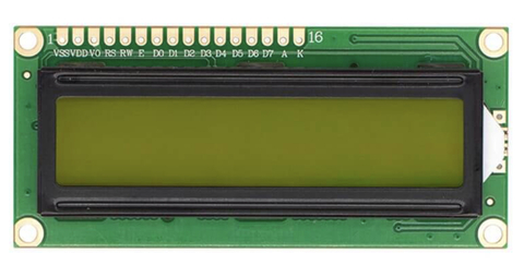 LCD 16X2 FONDO VERDE