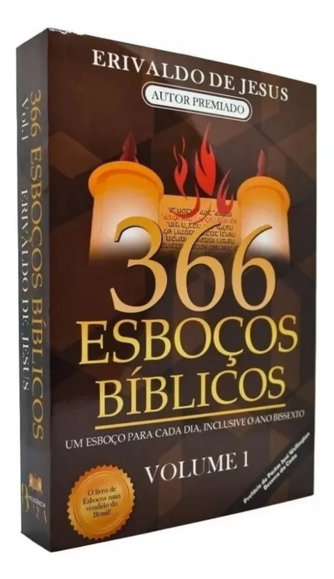 Livro 366 Esboços Bíblicos | Erivaldo De Jesus | Volume 1