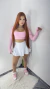 Shorts saia babadinho - loja online