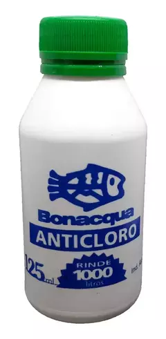 ANTICLORO PARA PECES DE 125ML