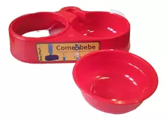 PETS PLAST COMEDERO DOBLE C/BEBEDERO A ROSCA - comprar online