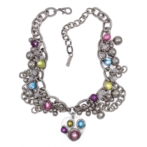 Colar pearl heart - comprar online