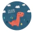 Tapete infantil, Dino
