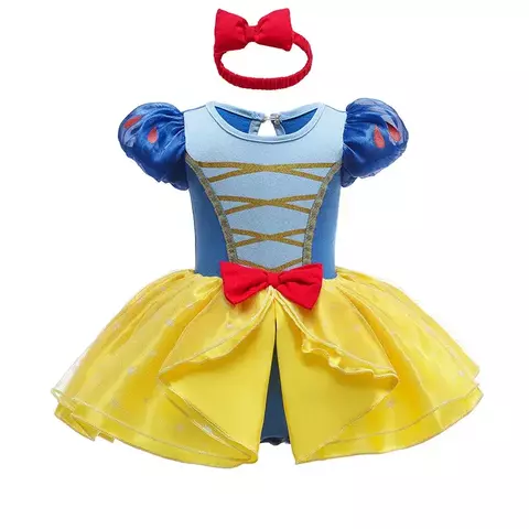 Vestido Branca de Neve Bebê Conforto - comprar online