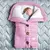 Saco ninho de dormir para bebês de tricot forrado - loja online