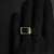 Anel Placa Pedra de Ônix (9g) (Banho Ouro 18k) - comprar online