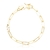 Pulseira Cartier Arredondada 4,5mm (Fecho Gaveta Duplo) (8,2g) (Banho Ouro 18k)