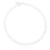 Pulseira Grumet 3mm em Prata 925 ( Fecho Italiano )
