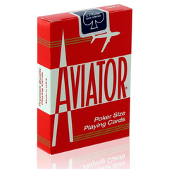 Baralho Aviator Standard - vermelho