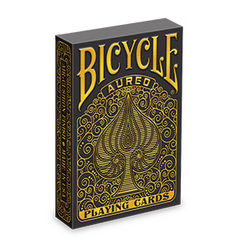 Baralho Bicycle Aureo Black