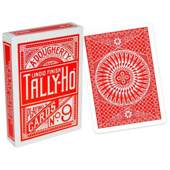Baralho Tally-Ho Circle vermelho