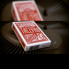 Baralho Tally-Ho Circle vermelho - comprar online