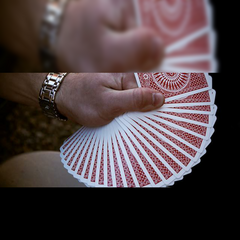 Imagem do Baralho Tally-Ho Circle vermelho
