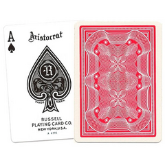 Baralho Aristocrat Vintage 727 Linen Finish Vermelho - comprar online