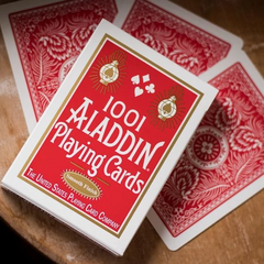 Baralho Aladdin 1001 Standard Smooth Finish - Vermelho - loja online