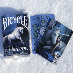 Baralho Bicycle Unicorn by Anne Stokes - BaralhosOnline