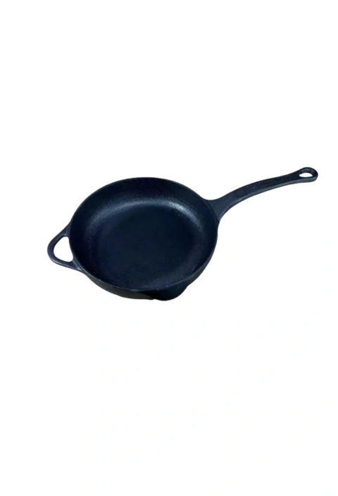 FRIGIDEIRA DE FERRO ESMALTADA SEM TAMPA I 20CM I PRETA SEMI FOSCA I LINHA GRANDCHEF