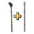 Kit Bisturi Calos Plantar + Calos Dorsal Podologia Aço Inox - Podocenter - Material de Podologia Profissional