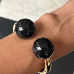 Pulseira base bola resina - Dido store