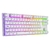 Teclado Mecánico T-Dagger Bora RGB Switch Red Spanish LA White - El Quinto Tecnología