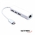 HUB USB tipo C a 3 puertos USB 2.0 + RJ45 Netmak NM-TC40