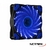 Fan Cooler 12Cm Netmak 120x120 Con 15 Leds Azul