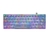 Teclado Gamer Nisuta Nskbgz61 Switch Purple Español España Color Blanco Con Luz Rgb - comprar online