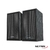 Parlantes Netmak NM-BALI Símil Madera Negro