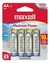 Pilas Alcalinas Aa Maxell Común Lr06 Pack X10 Unidades