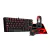 Kit Gamer Mecánico Redragon Mouse Teclado Auricular Mousepad K552-BB 4en1