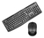 Kit Teclado Y Mouse Inalámbrico Usb Maxell Wkb-300 Negro