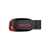 Pendrive Sandisk Cruzer Blade 16gb Negro/rojo - comprar online