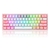 Teclado Gamer inalámbrico Redragon K616-RGB Fizz Pro White/Pink