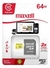 Tarjeta de Memoria Micro Sd 64gb Maxell Celular Tablet Camaras Clase 10 - comprar online