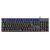 Teclado Mecánico T-Dagger Naxos Rainbow Switch Red Spanish LA Negro