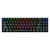 Teclado Gamer Inalámbrico Redragon K599 Deimos 70% RGB Red