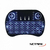 Mini teclado inalámbrico para Smart TV Recargable con luz led azul Netmak NM-KB980B