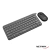 Combo kit teclado y mouse inalámbrico USB Netmak NM-KB850 Negro - El Quinto Tecnología