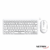 Combo kit teclado y mouse inalámbrico USB Netmak NM-KB850 Blanco