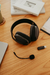 Imagen de Auricular inalámbrico y cableado gamer Netmak NM-N35 negro