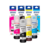 Combo Botella De Tinta Original Epson X4 T544 L3110 Ecotank
