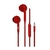 Auriculares Soul S389 Manos Libres Micrófono Celular 3.5mm Rojo