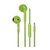 Auriculares Soul S389 Manos Libres Micrófono Celular 3.5mm Verde