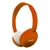Auriculares Headset Noga Ng-903 Vincha 3.5mm Liviano Naranja