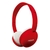 Auriculares Ultralivianos Noga NG-903 bluetooth + miniplug 3.5 Stereo Rojo