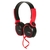 Auriculares Noga Ng-904 Stereo Negro Y Rojo - comprar online