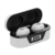 Auriculares Bluetooth inalámbricos Touch C/ Display Netmak Biza Blanco