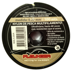 Nylon MULTIFILAMENTO x 100 mts - comprar online