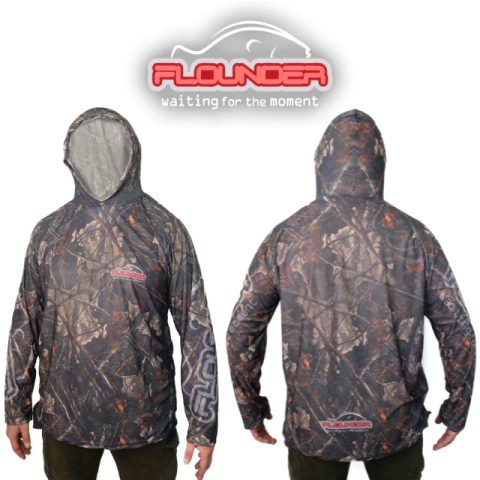 REMERA FLOUNDER DISEÑO C/CAPUCHA